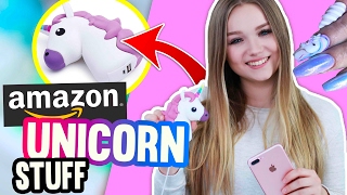 Die coolsten EINHORN PRODUKTE von AMAZON 🦄💖 Der Test [upl. by Absalom]