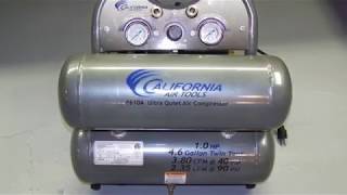 California Air Tools CAT4610AC Ultra Quiet Air Compressor Review [upl. by Kiyoshi]