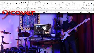 The Cure  Plainsong Live Bass Cover with Tabs in 4K [upl. by Akoyn]