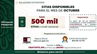 CÓMO CONSEGUIR CITA PARA PASAPORTE MEXICANO [upl. by Montford117]