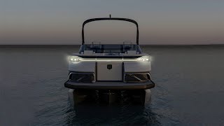 Godfrey Pontoon Boats XP 2500 W Walkthrough [upl. by Pyszka]