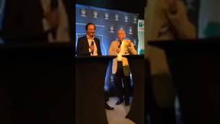 Flandres Business Club FBC l Gerard Mulliez et Michel Edouard Leclerc  video 01 [upl. by Anastassia683]