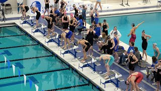 Girls 400 Free Relay Sartell 2023 MSHSL Section 8AA [upl. by Inafets]