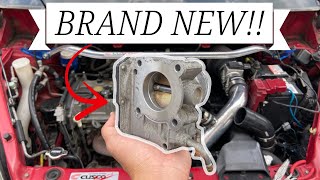 HOW TO CLEAN THROTTLE BODY [upl. by Lemart]