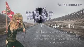 Chris Holmes on DWIs amp How Much He was Paid in WASP [upl. by Euqinimod]