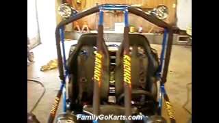 Kandi 150GK GoKart Assembly Part 2 [upl. by Berget504]