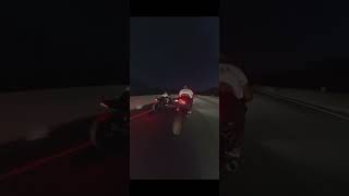 2023 S1000RR vs 2017 GSXR1000 Roll Race [upl. by Avla955]