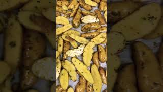 Garlic confit fingerling potatoes [upl. by Aseret211]