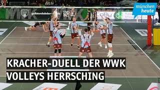 Heimspielauftakt für die WWK Volleys Herrsching mit einem richtigen KracherDuell [upl. by Davita807]