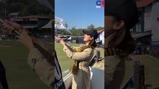 Srinkhala Khatiwada and sisan baniya watching NPL [upl. by Cinemod]