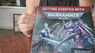 Unboxing my first Warhammer 40k starter kit ✨️ [upl. by Dom]