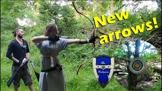 Testing new arrows and different techniques  Training Sessions [upl. by Berthold]