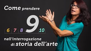 Come prendere 9 in storia dellarte [upl. by Ahsinaw]