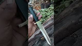 Making A Randall Style Fighter Knife shorts knifemaking [upl. by Koziel]