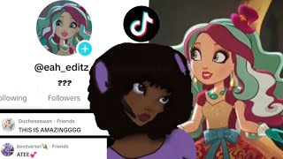 Going UNDERCOVER on TikTok as an Ever After High Editing account for a WEEK [upl. by Eiaj]