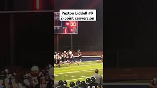 Paxton Liddell 9 2point conversion top10 topquarterbacks footballplayer football [upl. by Yesor385]