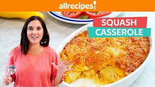 How To Make Simple Squash Casserole  Allrecipes [upl. by Haroppiz]