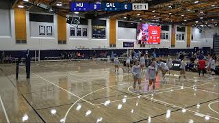 WVB Gallaudet vs Marymount  Court 1 [upl. by Netneuq]