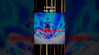 NORMALITY TO ABNORMALITY 🗿💀  anime anime goku edit dragonball anime dragonballz dbs [upl. by Yhcir]