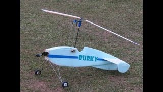 RC Autogyro BURKY [upl. by Garin122]