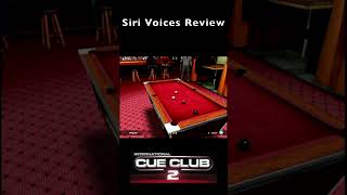 Siri Voices Review International Cue Club 2 PS2 ps2 [upl. by Rouvin352]