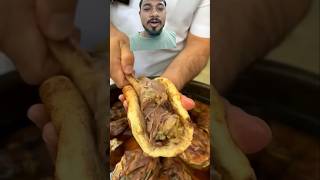 Mutton Paya naan roti keşfet food turkishfood streetfood steak cooking lezzet yemektarifler [upl. by Aivull]