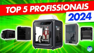 2024 TOP 5 Impressoras 3D Desktop Profissionais [upl. by Maleki]