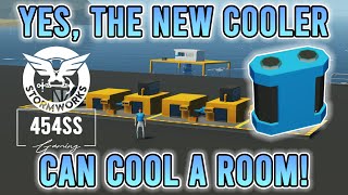 The new CRYO COOLER actually WORKS Stormworks Update [upl. by Divadleahcim]