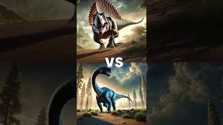 Spinosaurus VS Brontosaurus VS triceratops shorts [upl. by Ttoile391]