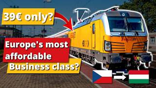 Why I LOVE Regiojets SUPER CHEAP International Trains [upl. by Repsag]