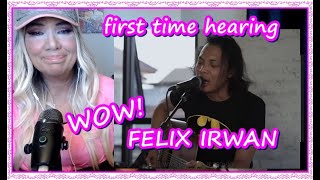 Crying FIRST Time Ever Hearing Felix Irwan REACTION When We Were Young [upl. by Ellerrehs]