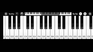 Thoovanathumbikal bgmClara bgmPiano tutorial [upl. by Alvinia142]