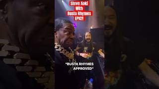 Steve Aoki Busta Rhymes edm music live bustarhymes steveaoki dj epic mustsee 2024 live [upl. by Nattie]