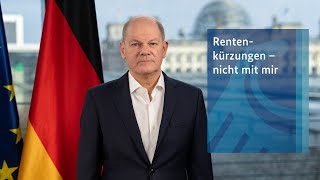 Kanzler kompakt Rentenkürzungen  nicht mit mir [upl. by Denman]