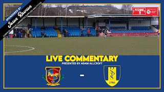 Pontefract Collieries Vs Stocksbridge Park Steels  Northern Premier League Commentary [upl. by Jose]