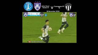 Johor Darul Takzim IV 2  2 Terengganu FC IV  Final 1 Piala Belia 2024 [upl. by Naenej]