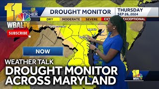 Weather Talk Drought monitor worsens despite recent rain [upl. by Essa409]