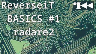 Radare2  how to easily get started Basics 1 Reverse Engineering Framework [upl. by Liu]