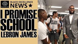 BlackExcellist News Lebron James Opens quotI Promisequot School [upl. by Ikir945]