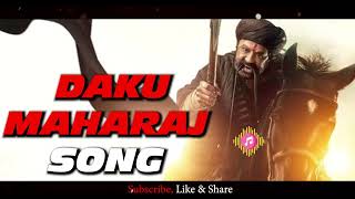 Daaku Maharaaj Theme Song  Nandamuri Balakrishna  Bobby Kolli  Thaman S  S Naga Vamsi l teaser [upl. by Ahsinor]