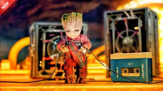 Groot tries to play the music but everyone is bothering him Explained in Hindi [upl. by Anehs843]