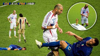 El día que ZIDANE perdió la CABEZA en la FINAL del MUNDIAL [upl. by Nuli94]