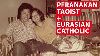 Peranakan Taoist  Eurasian Catholic  On The Red Dot  CNA Insider [upl. by Eilojne998]