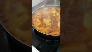 Favourite Stewed Meatballs shortvideos [upl. by Jelks336]