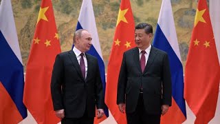 Pechino Putin incontra Xi Jinping e fa blocco a est in funzione anti Nato [upl. by Hsepid]