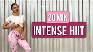 20 Min intense hiit Workout  Extreme Hiit Cardio All Standing  Burn Belly Fat amp Lose Weight Fast [upl. by Okomot796]