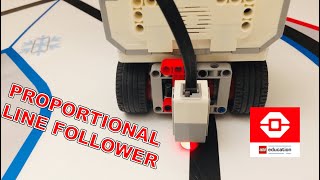 Proportional Line Follower in EV3 Classroom [upl. by Hadwin]