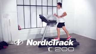 NordicTrack C200 Folding Treadmill [upl. by Hplodnar]