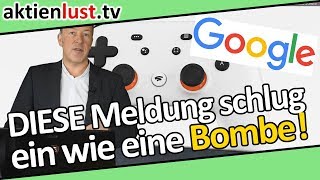 Alphabet DIESE Meldung schlug ein wie eine Bombe  aktienlust  Jürgen Schmitt [upl. by Tal330]