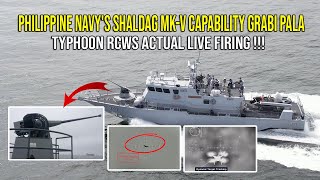 TYPHOON 30mm Naval Cannon of 🇵🇭s Shaldag MK V Missile Boat Defeating UAVs at Sea [upl. by Titus865]